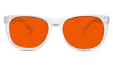 Kids NightFall Wayfarer Blue Blocking Glasses - Crystal-Blue Light Blocking Glasses-BlockBlueLight