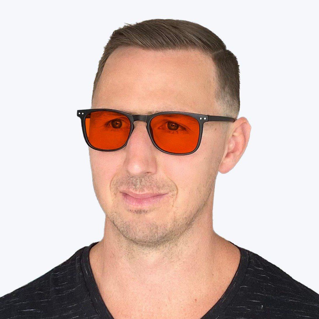 Nightfall Taylor Blue Blocking Glasses - Black-Blue Light Blocking Glasses-BlockBlueLight